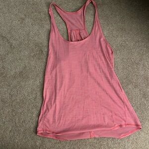 Pink Lululemon tank top